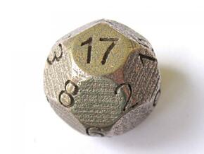 D17球骰子抛光青铜钢