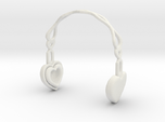  Headphones Heart Version: BJD Doll YOSD 1/6