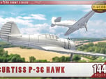 1/144th - Curtiss 75 "Hawk" (P36)