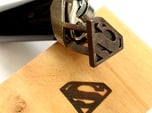 Superman Bic Branding Iron