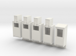 Newspaper Boxes in 1:35 scale