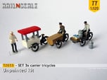 SET 3x Carrier tricycles (TT 1:120)