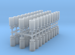 Milk Containers N scale
