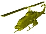 1/100 scale Bell AH-1W Super Cobra helicopter x 1