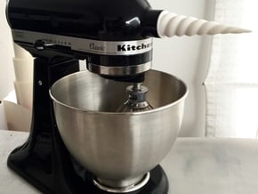 Kitchenaid Mixer Unicorn Horn Attachment in White Natural Versatile Plastic