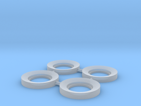 pixel ring holder in Smooth Fine Detail Plastic