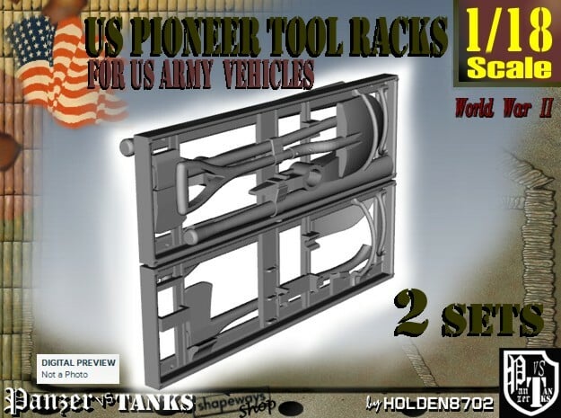 1-18 US Pioneer Tool Rack