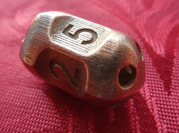 Five sided 'pepperpot' dice