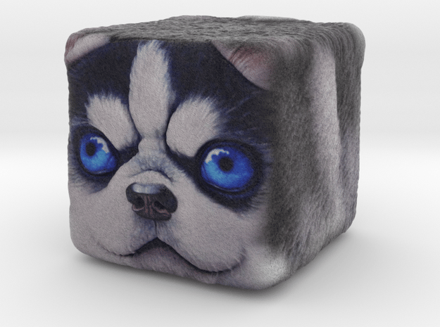 Dog Cube Husky