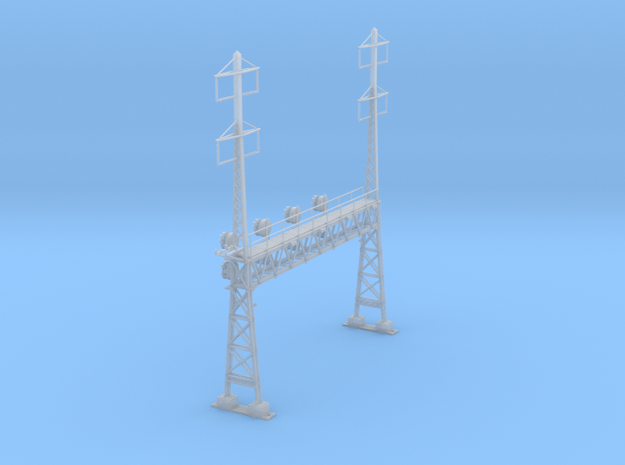CATENARY PRR LATTICE SIG 4 TRACK 2-2PHASE N SCALE 