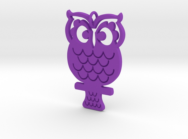 Retro Owl Pendant