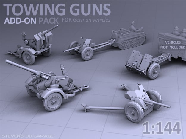 Towing Guns - (PAK36 / IG18 / Flak30)