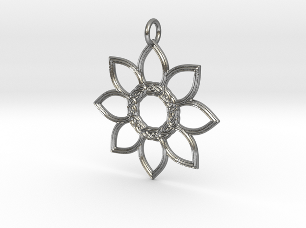 Celtic Flower Pendant