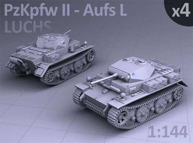 PzKpfw II ausf L - LUCHS  (4 pack)