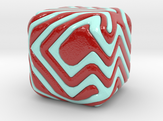 Cube patchwork spiral