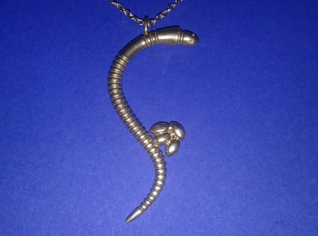 c. "Life of a worm" Part 3 - "Laying eggs" pendant