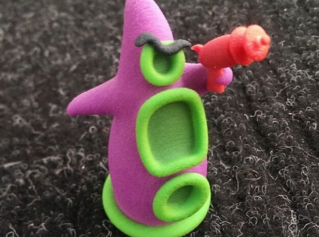 Day of the tentacle purple 6cm
