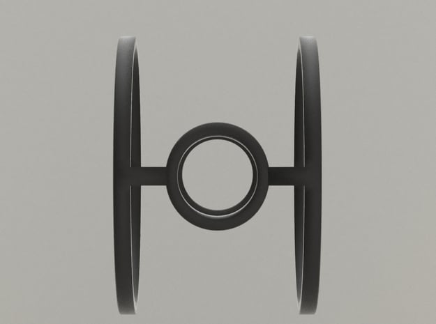 Minimalist Tie Fighter Ring