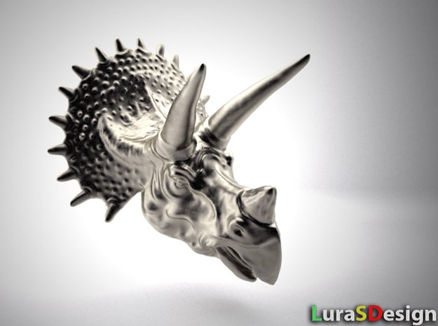 Triceratops Head - Pendant