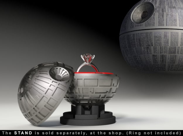 Death Star Ring Box - Star Wars Proposal and Engag