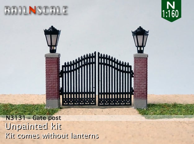 Gate post (N 1:160 - TT 1:120)