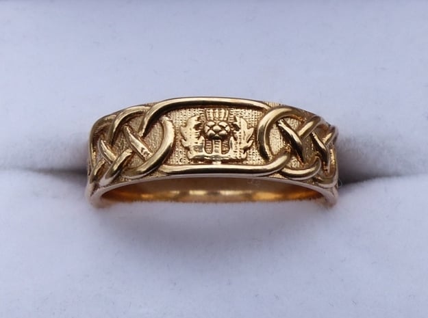 Scottish Thistle Ring