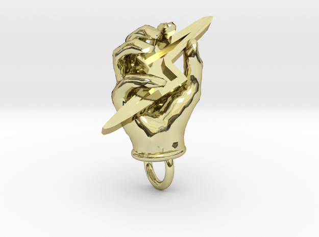 Hand of Zeus in 18K Gold Plated