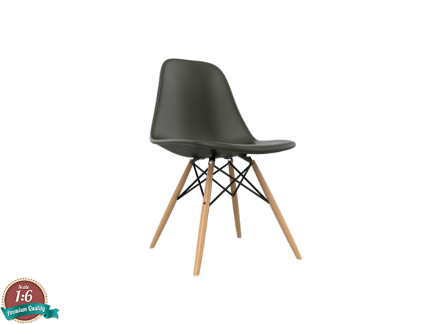 1:6 Miniature Eames DSW Chair - Charles Eames