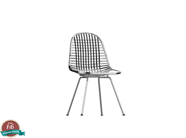 Miniature Eames DKX Wire Chair - Charles Eames