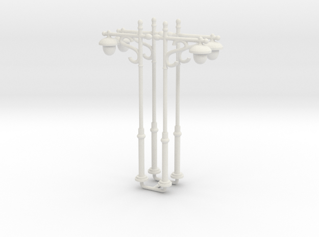 N/OO Scale Lamp x6