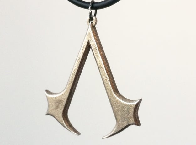 Assassins Necklace Pendant - 1 1/2 Inch