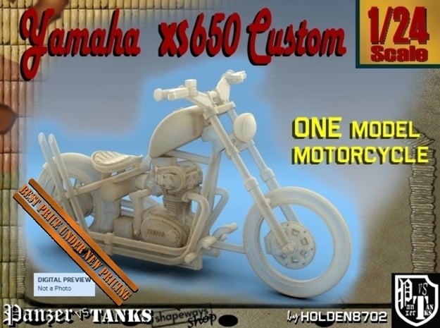 1-24 Yamaha XS650 Custom