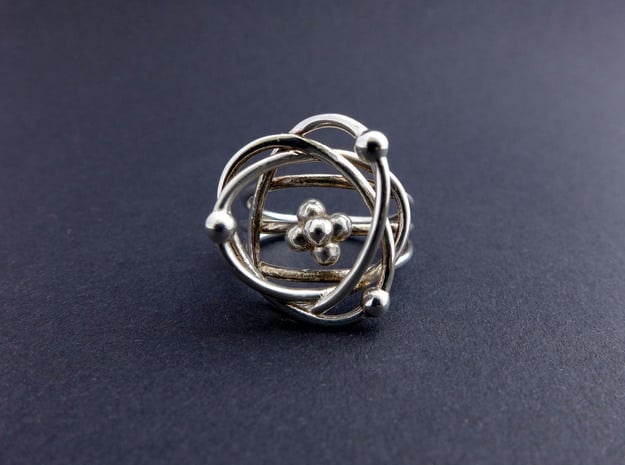 Atomic Model Ring - Science Jewelry