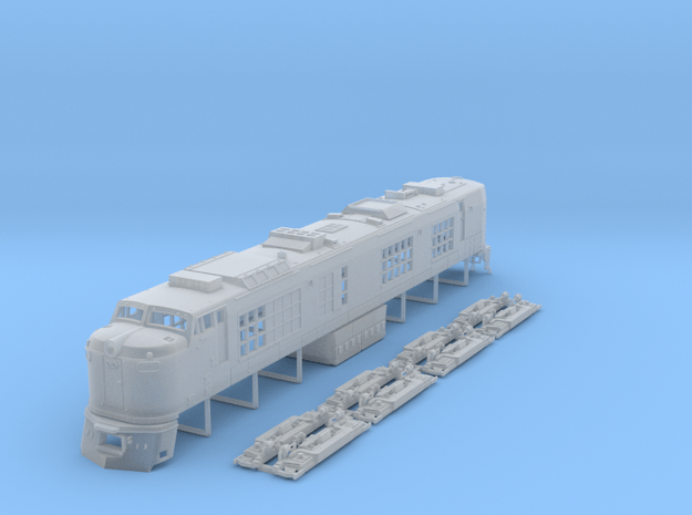 N Scale Propane Turbine locomotive