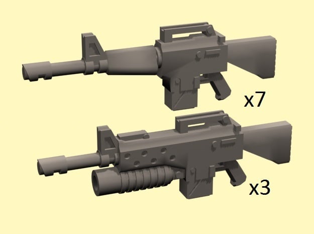 28mm NAM16 Assault Rifles (10)