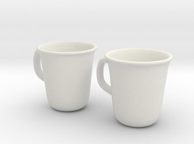 Coffee Tea cup mug set 1/6 miniature