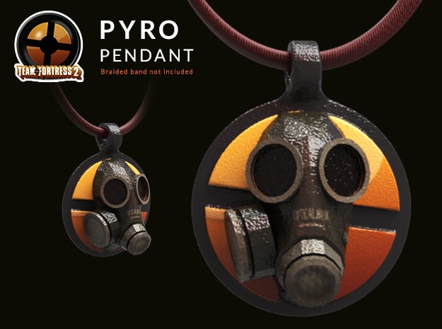 Team Fortress 2 - Pyro Collectible Pendant | Keych