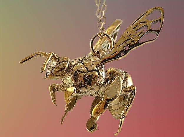 Western Honey Bee Pendant
