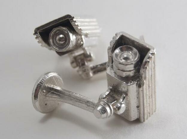 CCTV surveillance camera cufflinks
