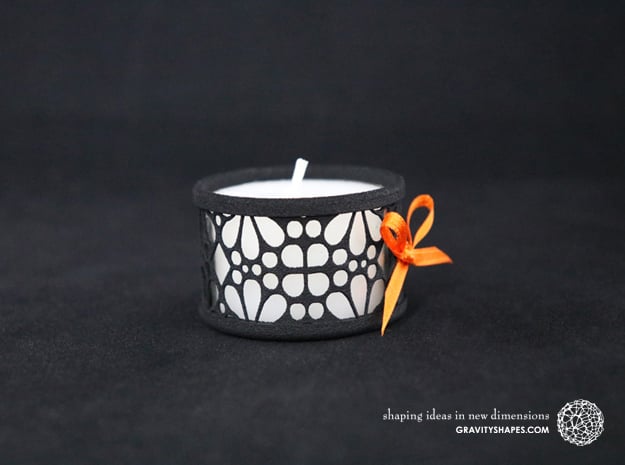 Small tealight holder with Mosaic-3