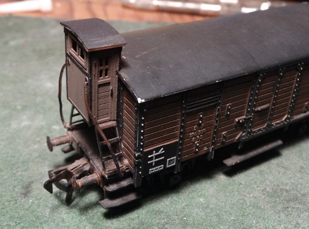 HO/OO Brakeman's Cab Replacement x2