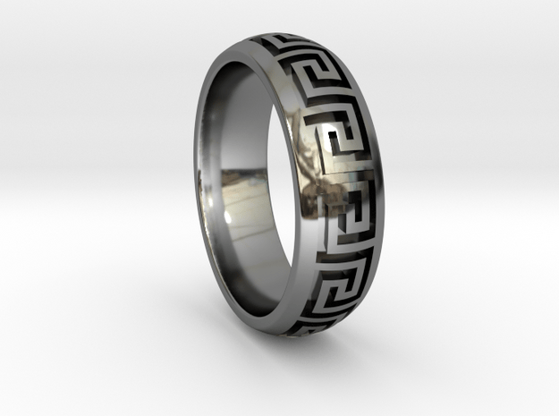 Greek Pattern Ring 01