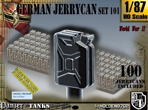 1/87 German Jerrycans Set101