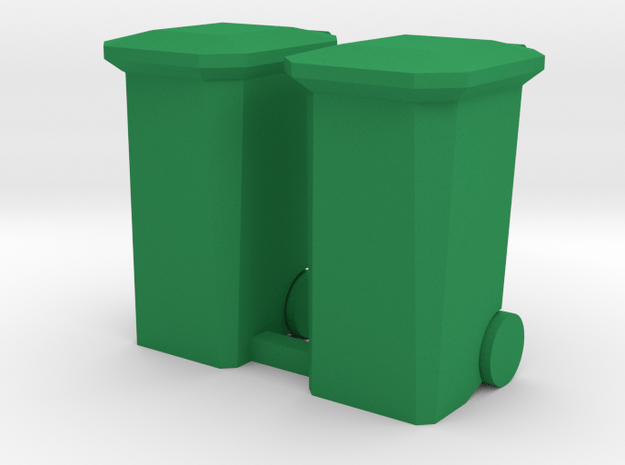 Garbage Cans Square Wheeled