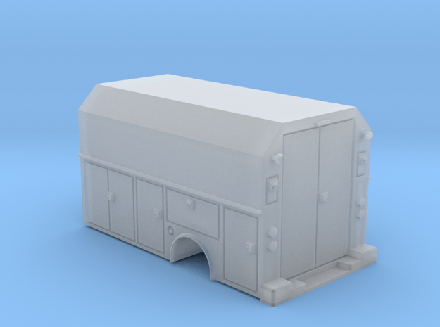 MOW Service Box Bed Hollow 1-87 HO Scale