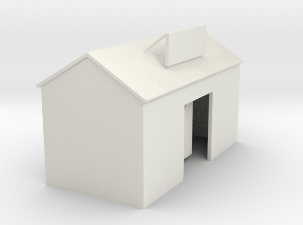 'N Scale' - Cement Building