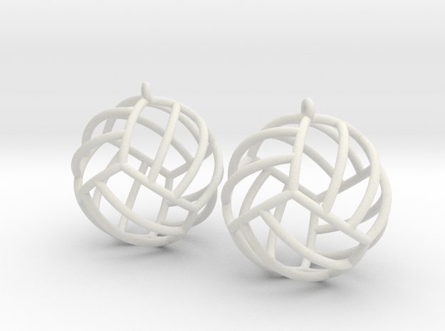Pair of Volleyball Earrings