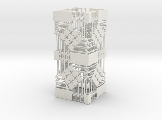 Square Wire Tube With Tessellation Tower