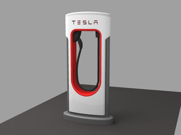 TESLA FAST CHARGER Scale 1/32