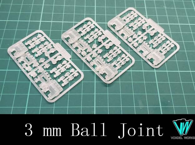 Articulated Hand - Type I (3mm ball joint) 